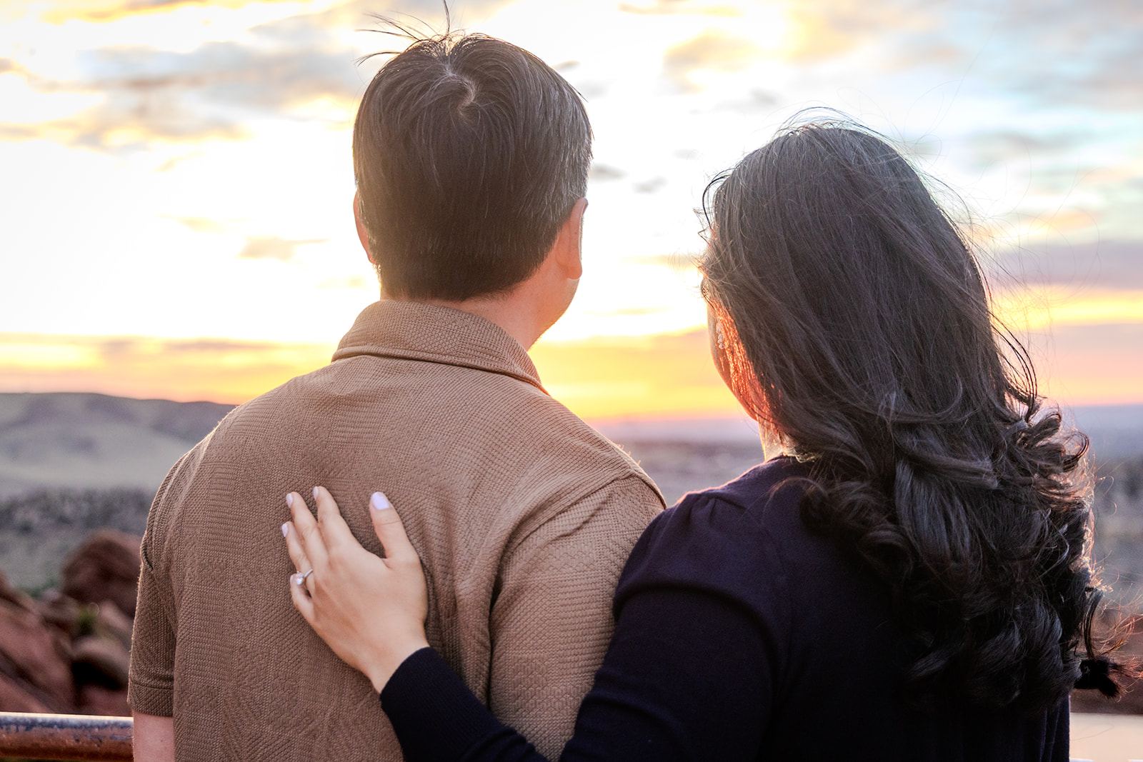 Red Rocks engagement session photo 5, Morrison, Colorado