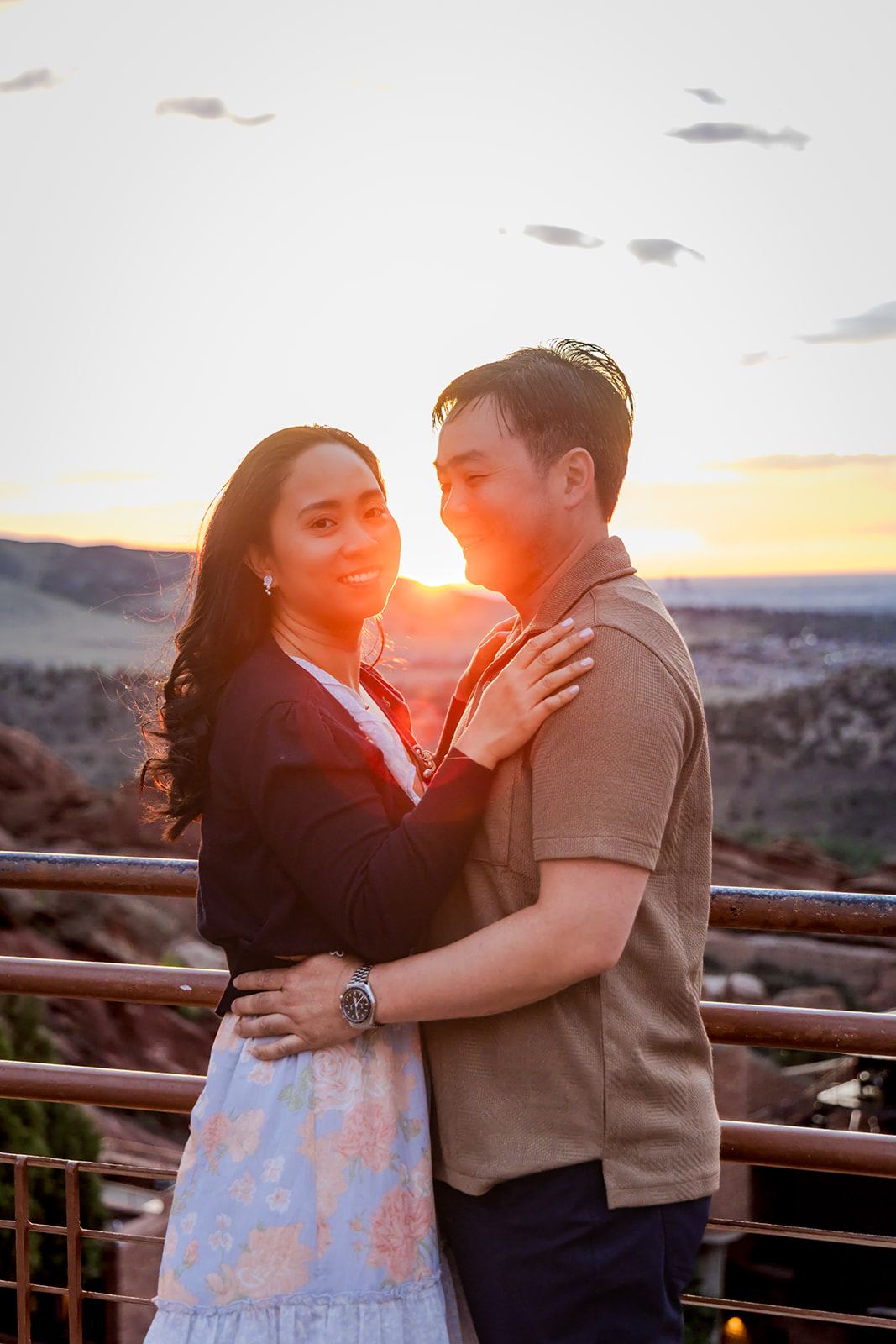Red Rocks engagement session photo 4, Morrison, Colorado