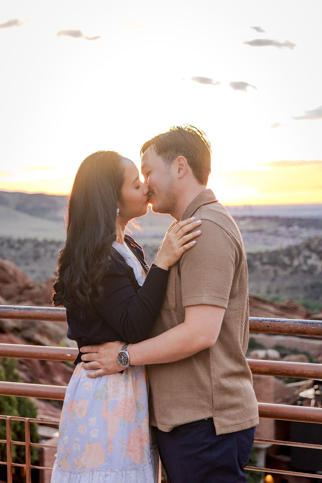 Red Rocks engagement session photo 3, Morrison, Colorado