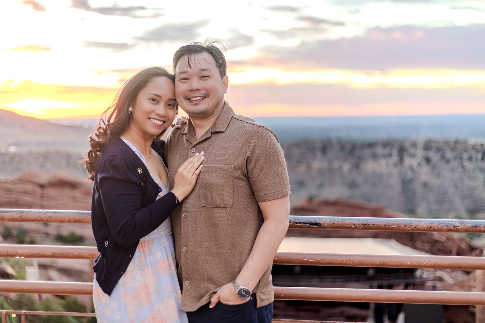 Red Rocks engagement session photo 2, Morrison, Colorado